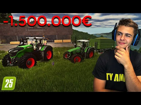 Video Thumbnail: DANES ZAPRAVIMO MILIJON IN POL! OB 19:30 MODDED AMONG US! (KMETIJA NAD PREPADOM #11) [FS25 SLO]