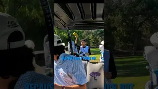 His OWN Caddy Started To Chirp Him 