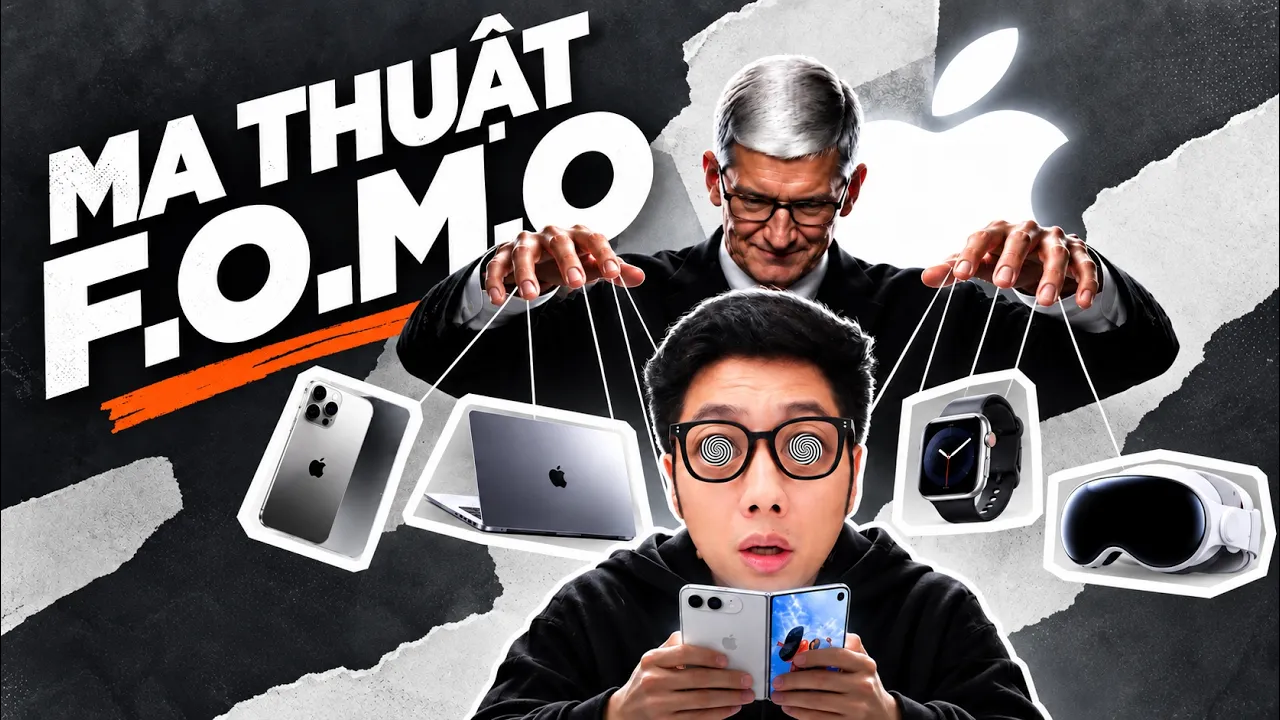 Nghệ thuật tạo F.O.M.O đỉnh cao của Apple!