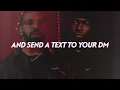 4Batz, Drake - act ii: date @ 8 (Lyrics)