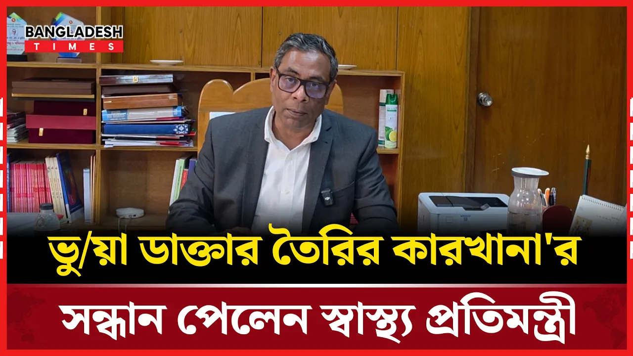 ছুটির দিনের মিশন: ফাইল দেখে অ্যাকশনে স্বাস্থ্য প্রতিমন্ত্রী