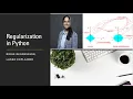 Understand Regularization python sklearn Machine Learning Tutorial part 21