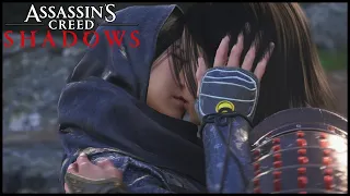 assassins creed shadows naoe romance scene with katsuhime full gameplay walkthrough 4k 60fps 
