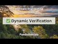Dynamic Verification Software Engineering Fundamentals