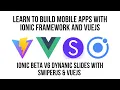 Ionic Vue Dynamic Slides Using SwiperJS