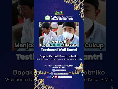 Testimoni Bapak Respati Kunto Jatmiko