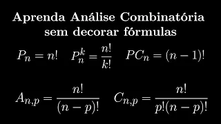 Aprenda Análise Combinatória sem Decorar Fórmulas em 21 min