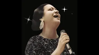 أم كلثوم        يا بعيد الدار عن عيني ومن قلبي قريبا  أقبل الليل  دندنها