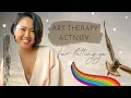 Art Therapy Activity for Letting Go