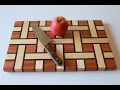 Making a Basket Style Cutting Board Tutorial
