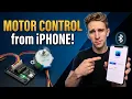 I Built an iPhone App That Controls a Stepper Motor Over Bluetooth ESP32 Swift