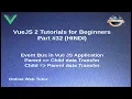 VueJs 2 Tutorial for beginners in HINDI ENGLISH Event Bus in Vue Js emit on
