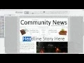 MakeMyNewspaper com s Cloud Designer Tutorial Inserting templates and adding and deleting pages