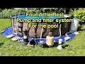 What pump and filter should you use on your above ground pool