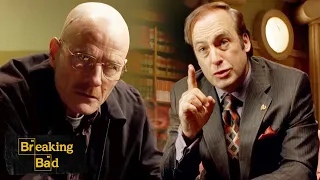 saul blatantly disrespects heisenberg mandala breaking bad