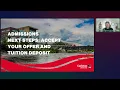 Admissions Next Steps - International Applicants