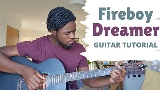 fireboy dml dreamer guitar tutorial easy version