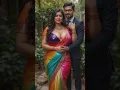 Download Lagu A Loving Embrace ✨ #paas bulake gale se lagake #shorts #style #saree #ai beauty couple #viralshorts