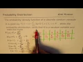Probability Density Function Random Variable and Distribution