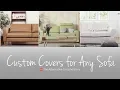 Custom Covers For Any Sofa Model IKEA POTTERY BARN CRATE BARREL Comfort Works