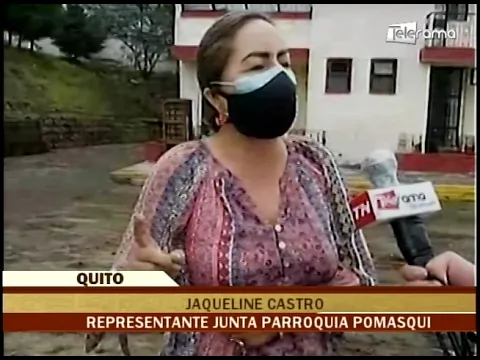Pomasqui una semana después de la inundación
