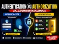Authentication vs Authorization