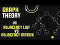 01 - Graph representation in Data Structure Graph Theory Adjacency Matrix and Adjacency List