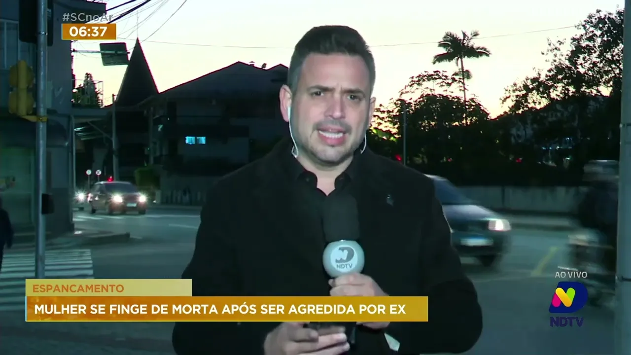 Mulher se finge de morta após agressão do ex na cidade de Salete