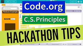 Code org How to Reduce a List - Hackathon Tutorial Answer Tutorial Unit 6 CSP