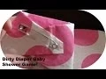 Easy Dirty diaper Baby Shower game DIY