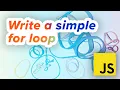 How to write a for loop in JavaScript - Beginner s Tutorial and Code Along
