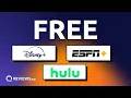 FREE Get Disney Plus Hulu ESPN on Verizon