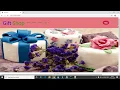 Online Gift Shop Project Python Django Bootstrap Sqlite