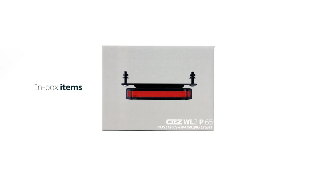 Video: Waarschuwingslamp OZZ WL2 P 65