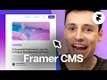 Learn the Framer CMS in 10 minutes Crash Course