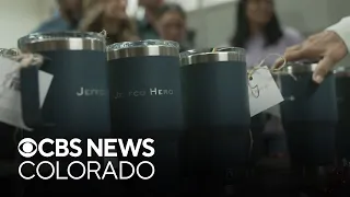 Jeffco Hero mugs given to Jeffco Public Schools resource officers