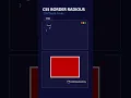 learn CSS Border radius in 30 sec html css tutorial