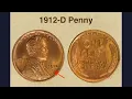 1912 1C United States Penny information