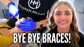 BRACES OFF! *Reveal* Ty & Hallie’s Smiles Look SO Different!
