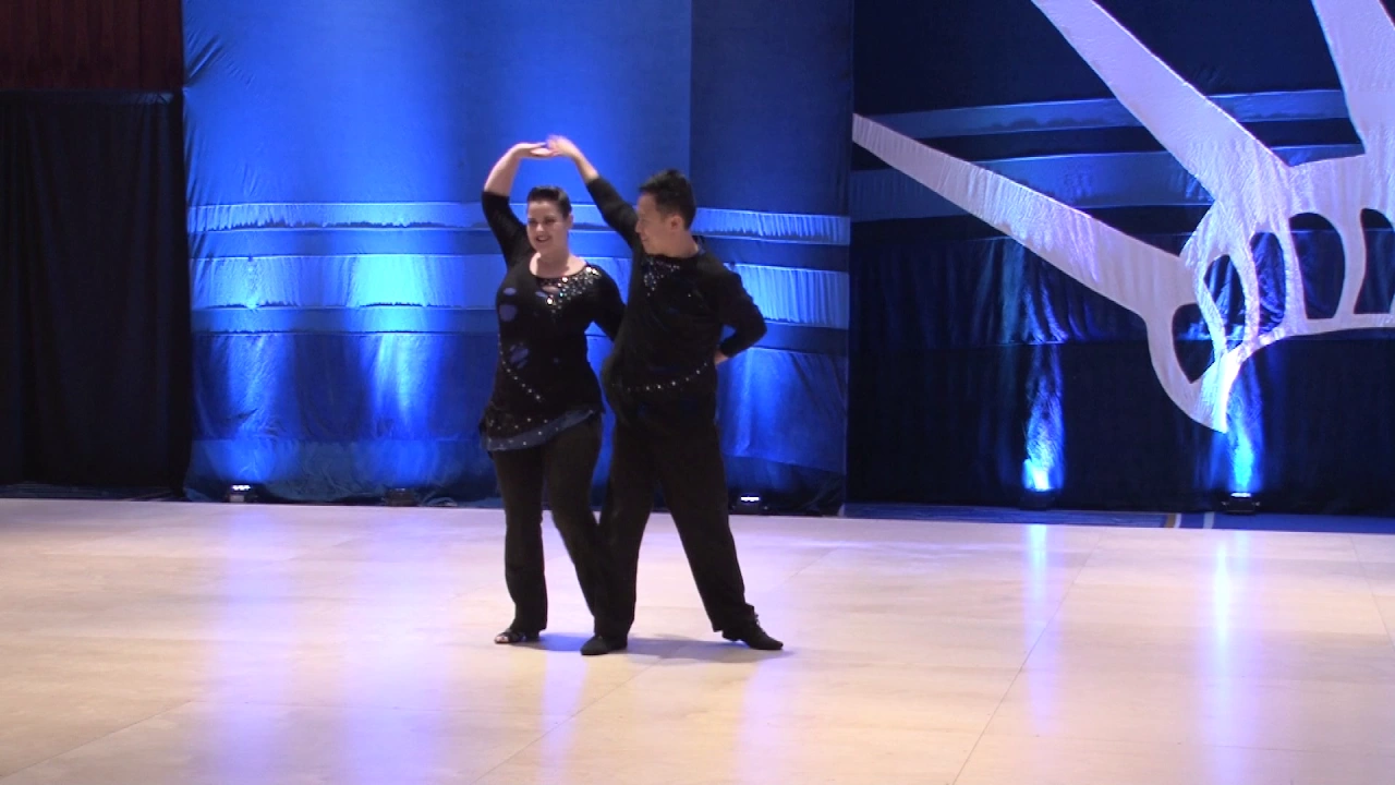 Liberty Swing 2017 Rising Star Christopher Lo & Kristen Shaw