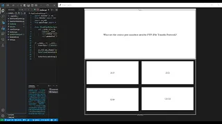 Python Project Basic Flash Card App using Tkinter