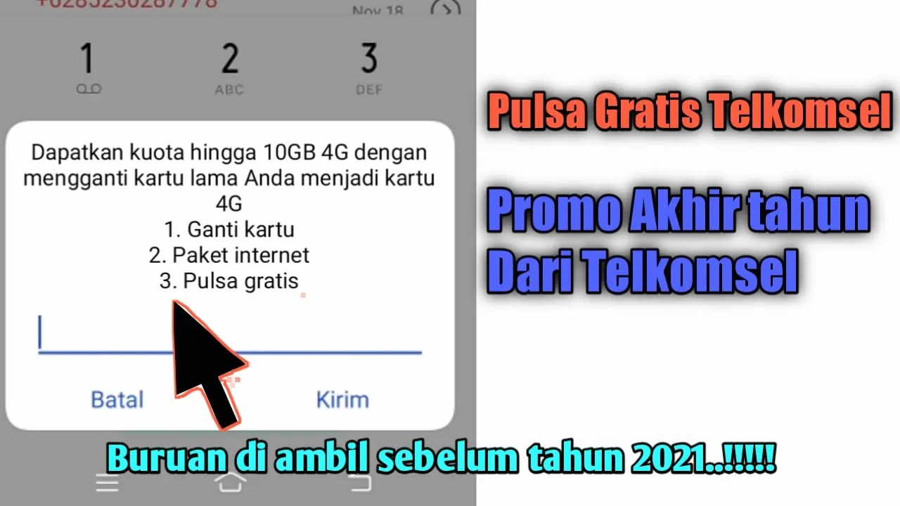 Dikesempatan video kali ini saya akan berbagi Paket Murah 16.500 Dapat 10GB Telkomsel || Kode Dial T. 