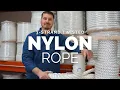 3-Strand Twisted Nylon Rope Decorative Rope Nautical Rope Boat Rope