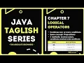 Logical Operators - Java Taglish Series For Absolute Beginners PATutorials