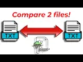 How to Compare 2 Files in Notepad