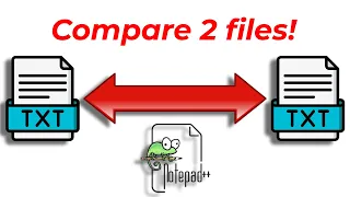 How to Compare 2 Files in Notepad