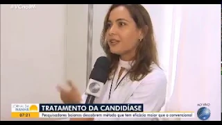 Entrevista à TV Bahia sobre o LED na candidíase vulvovaginal