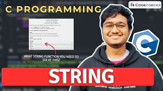 String of C programming with Codeforces Problem C programming tutorial in Bangla