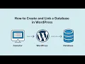 How to Create and Link a Database in WordPress Step-by-Step Guide