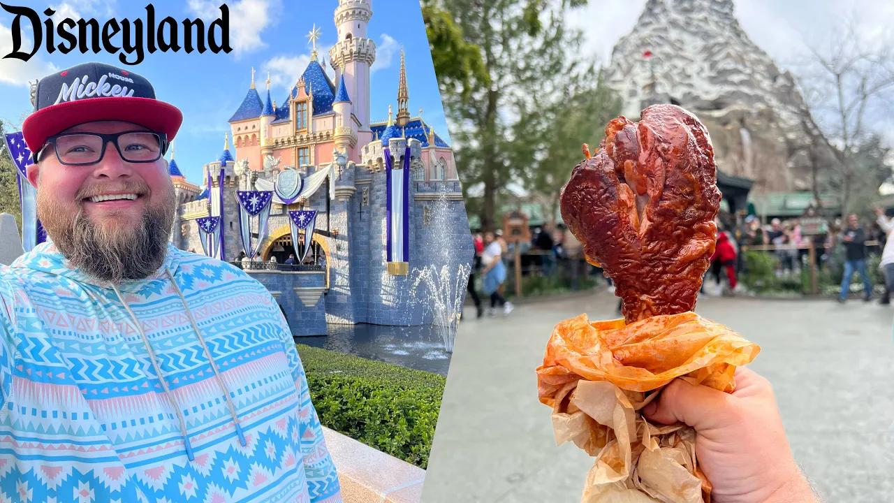 Disneyland 2023 | The BEST Theme Park Food & My First Time Riding The Canoes | Disneyland California